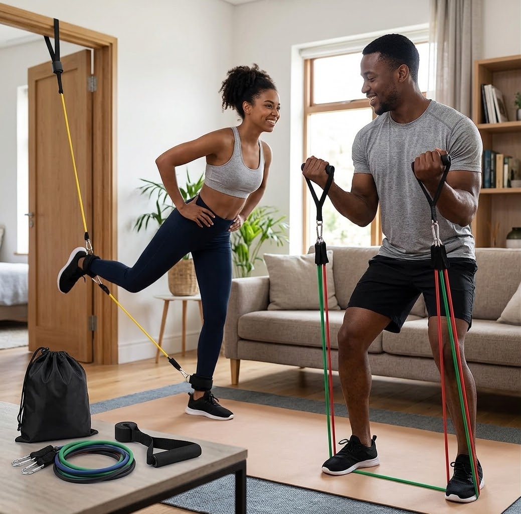 ⚡️🏋🏼‍♂️KIT HOME GYM TOUT-EN-UN— Ton Coach à Domicile💪